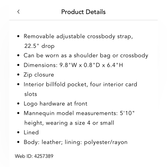 Tory Burch pink Kira crossbody bag adjustable detachable strap gold hardware - Picture 14 of 16